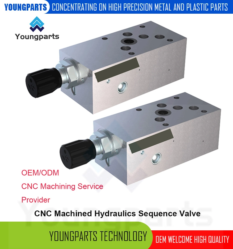 Achieve Accurate Control with CNC-Turned Sequence Valves: Direct Acting and External Pilot