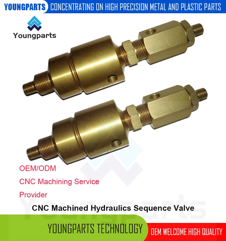 Achieve Accurate Control with CNC-Turned Sequence Valves: Direct Acting and External Pilot