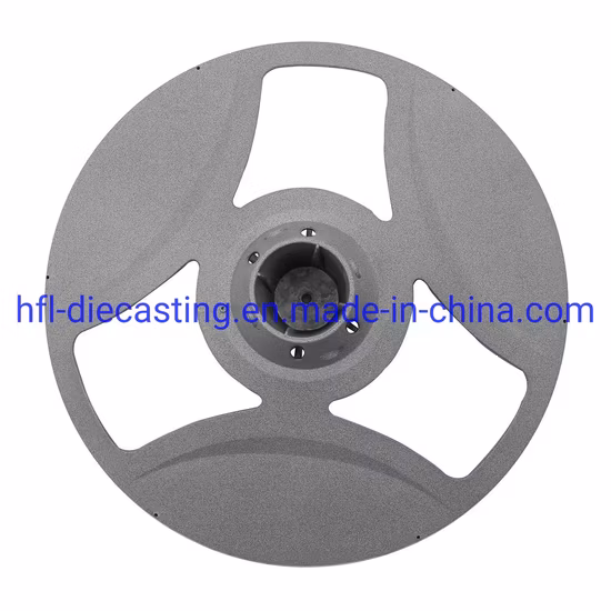 Spray Coating Anodized Aluminum Die Casting /Zinc Alloy Die Casting for LED Street Lighting High Bay Lighting Flood Light Explosion